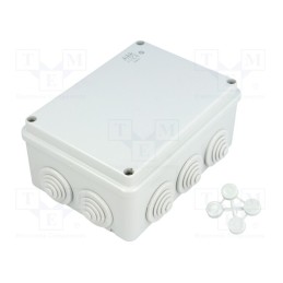 1 pcs x ABB - 822 - Enclosure: junction box, X: 108mm, Y: 151mm, Z: 66mm, wall mount