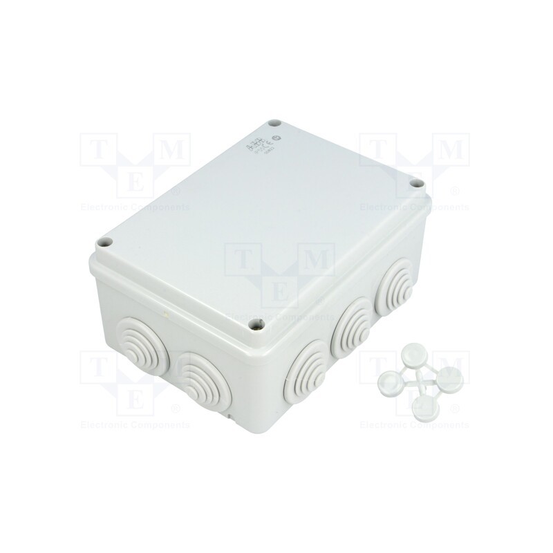 1 pcs x ABB - 822 - Enclosure: junction box, X: 108mm, Y: 151mm, Z: 66mm, wall mount