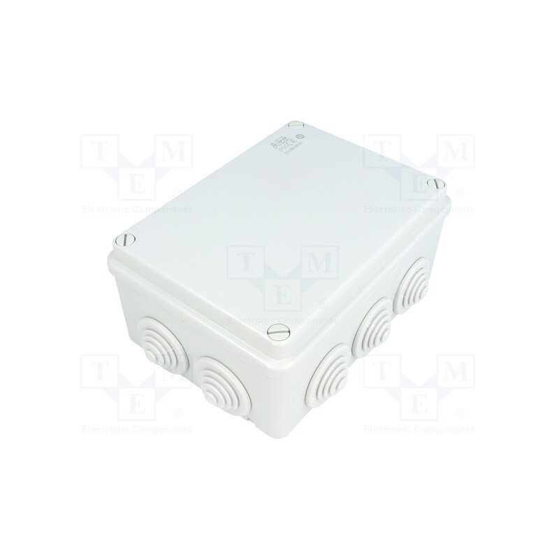 1 pcs x ABB - 1SL0822A00 - Enclosure: junction box, X: 120mm, Y: 162mm, Z: 73mm, wall mount