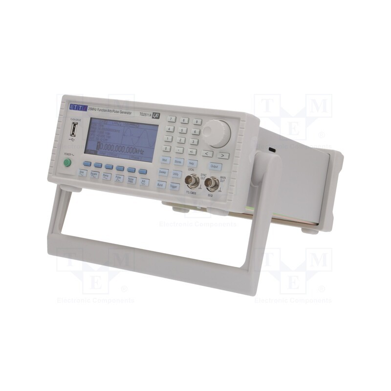 1 pcs x AIM-TTI - TG2511A - Generator: arbitrary, function, 25MHz, LCD 3,6', 256x112, Ch: 1