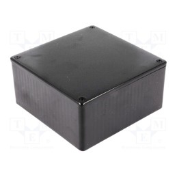 1 pcs x HAMMOND - 1591UBK - Enclosure: multipurpose, X: 120mm, Y: 120mm, Z: 59mm, 1591, ABS, black