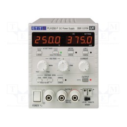 1 pcs x AIM-TTI - PLH250-P(G) - Power supply: programmable laboratory, Ch: 1, 0÷250VDC, 0÷0.375A