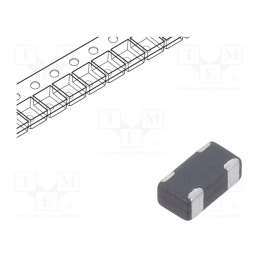 1 pcs x MURATA - DLP31SN121ML2L - Filter: anti-interference, SMD, 1206, 100mA, 16VDC, ±20%, Z: 120Ω