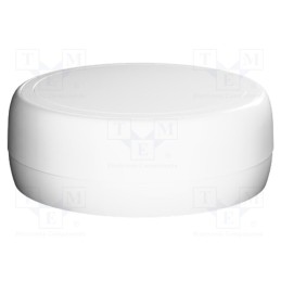 1 pcs x ITALTRONIC - 61.6100002 - Enclosure: for alarms, Z: 40mm, ABS, white, with fixing lugs