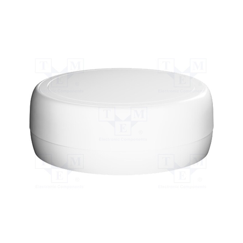 1 pcs x ITALTRONIC - 61.6100002 - Enclosure: for alarms, Z: 40mm, ABS, white, with fixing lugs