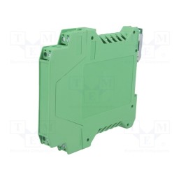 1 pcs x DEGSON ELECTRONICS - FMET-02P-14-05Z(H) - Enclosure: for DIN rail mounting, polyamide, green, terminals: 8