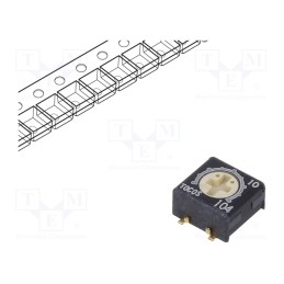 1 pcs x TOCOS - G43AT-B102 - Potentiometer: mounting, single turn, 1kΩ, 250mW, SMD, ±20%, linear