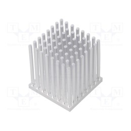 1 pcs x ALUTRONIC - PO30-30-33-AL - Heatsink: extruded, grilled, natural, L: 30mm, W: 30mm, H: 33mm