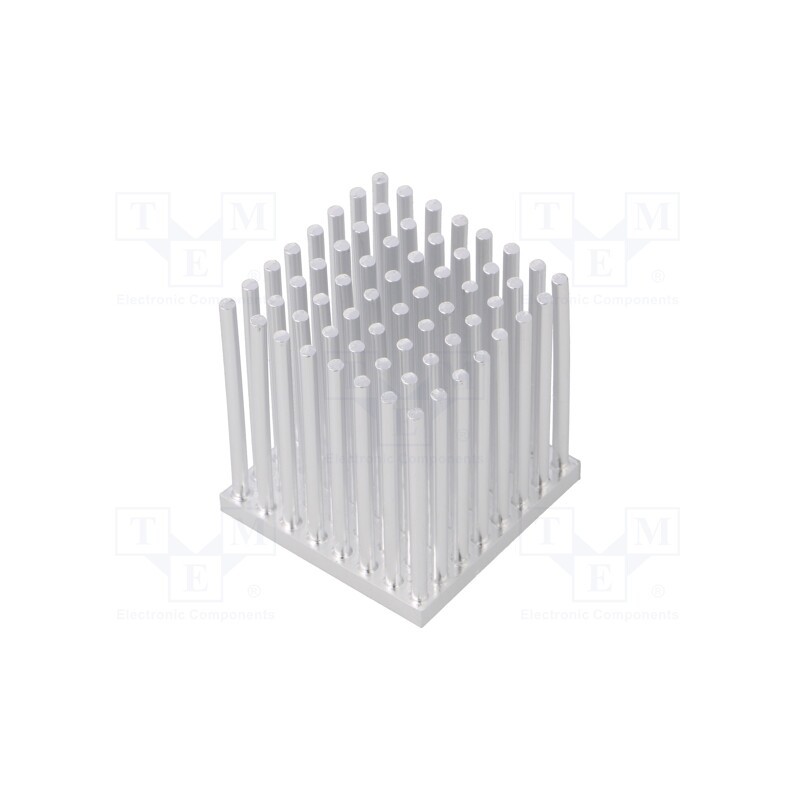 1 pcs x ALUTRONIC - PO30-30-33-AL - Heatsink: extruded, grilled, natural, L: 30mm, W: 30mm, H: 33mm