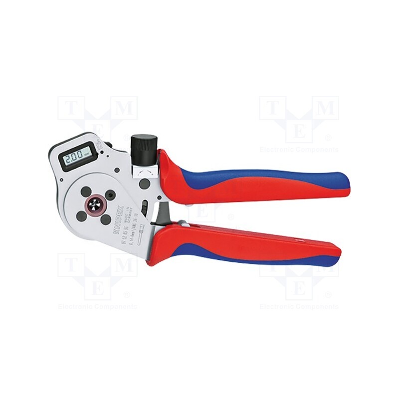 1 pcs x KNIPEX - 97 52 65 DG A - Tool: for crimping, contacts for round plug connectors