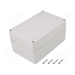 1 pcs x KRADEX - ZP150.100.75JH TM ABS - Enclosure: multipurpose, X: 100mm, Y: 150mm, Z: 75mm, ZP, ABS, gasket