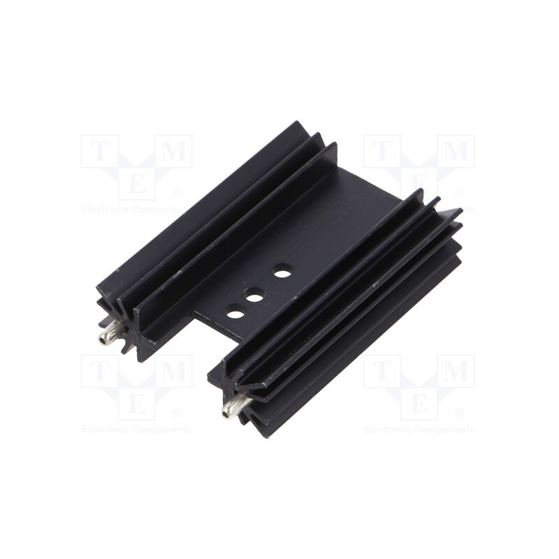 1 pcs x SEIFERT ELECTRONIC - KL-194/50,8/SW - Heatsink: extruded, grilled, black, L: 50.8mm, W: 35mm, H: 12.7mm