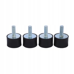 4x shock absorber cushion for the unit strips etc. rubber M8