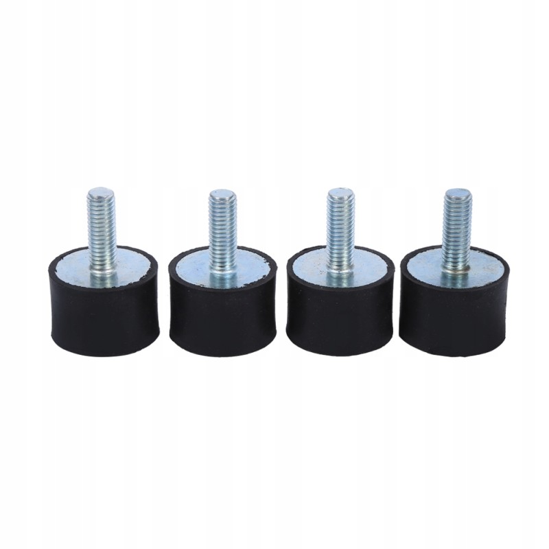 4x shock absorber cushion for the unit strips etc. rubber M8