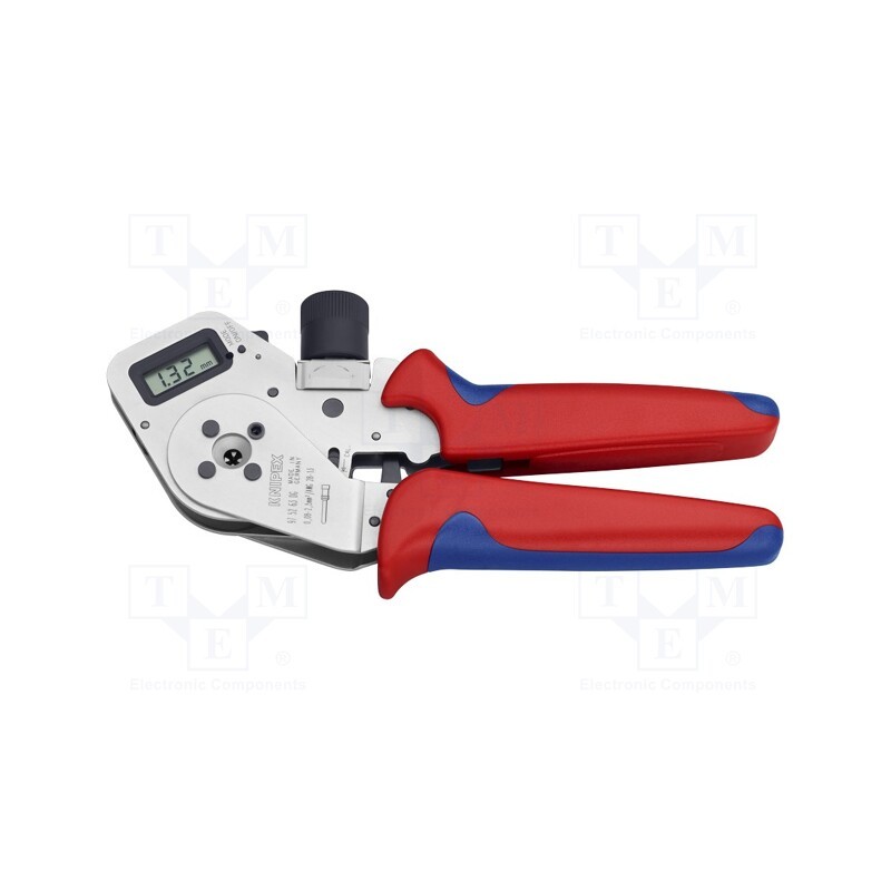 1 pcs x KNIPEX - 97 52 63 DG - Tool: for crimping, 0.08÷2.5mm2, 28AWG÷13AWG