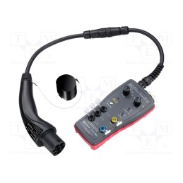 1 pcs x BEHA-AMPROBE - EV-520-D - Meter: test adapter kit, 10A, black-red, 250/430V, IP54
