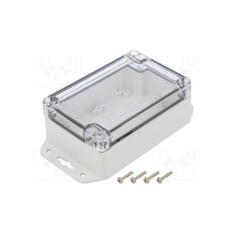 1 pcs x KRADEX - ZP120.80.45SUJP TM ABS-PC - Enclosure: multipurpose, X: 80mm, Y: 120mm, Z: 45mm, ZP, ABS, IK07