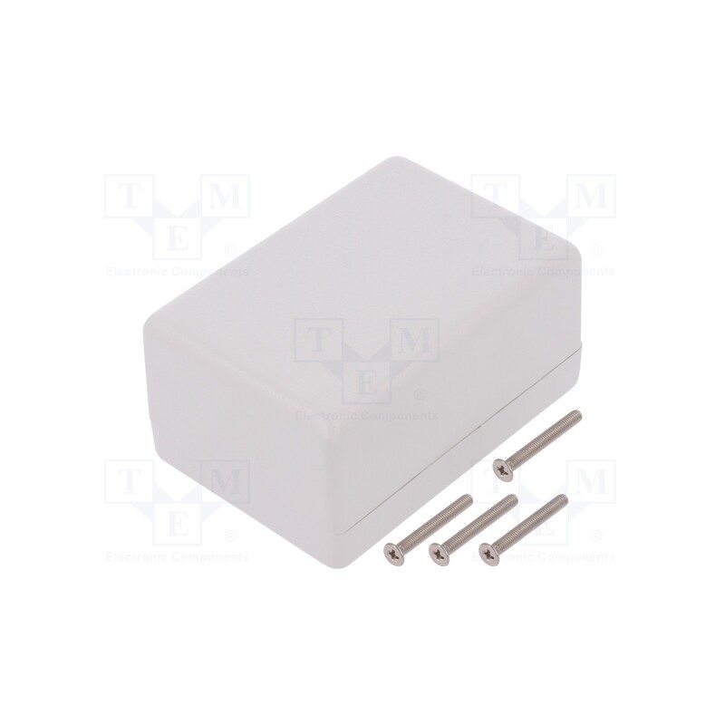 1 pcs x HAMMOND - 1594BWGY - Enclosure: multipurpose, X: 56mm, Y: 81mm, Z: 40mm, 1594, ABS, grey