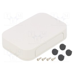 1 pcs x TAKACHI - PF10-2-7W - Enclosure: with panel, PF, X: 100mm, Y: 67.4mm, Z: 22.5mm, ABS, white