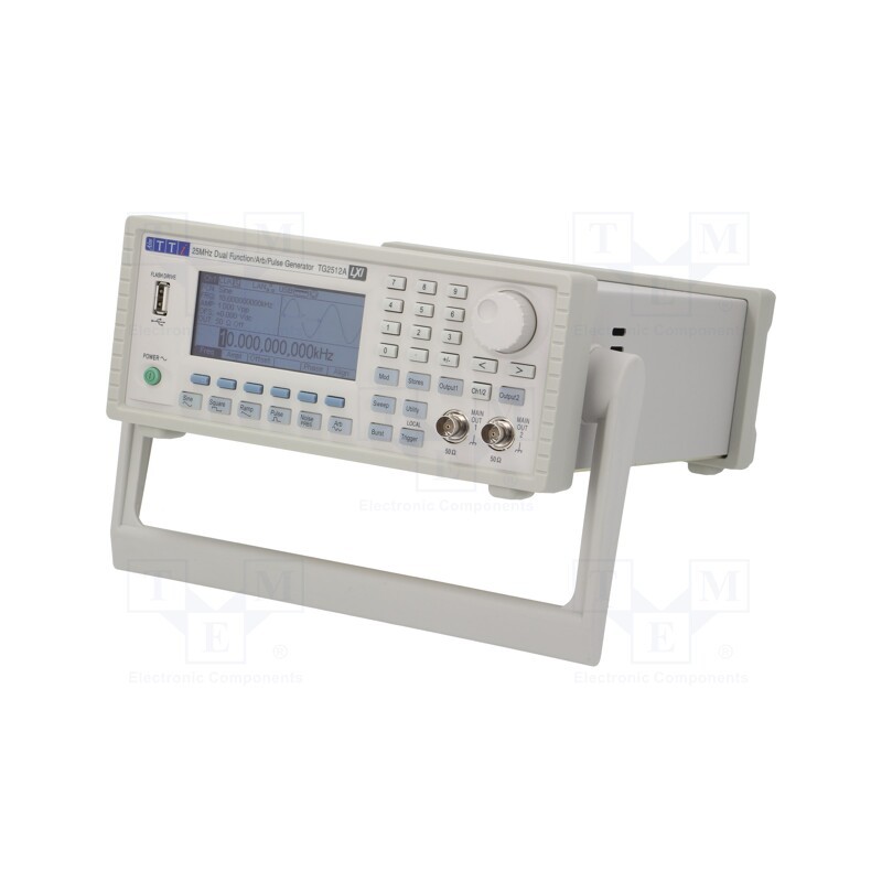 1 pcs x AIM-TTI - TG2512A - Generator: arbitrary, function, 25MHz, LCD 3,6', 256x112, Ch: 2