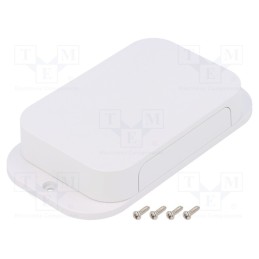 1 pcs x TAKACHI - PFF10-2-7W - Enclosure: with panel, with fixing lugs, PFF, X: 67mm, Y: 124mm