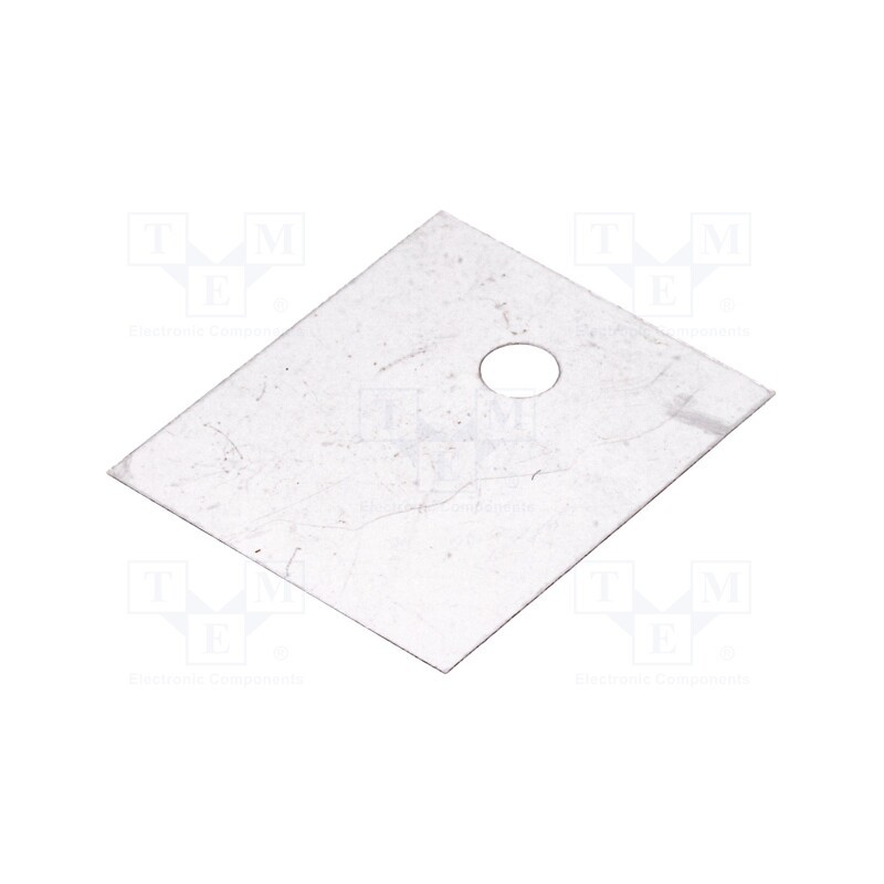 10 pcs x FISCHER ELEKTRONIK - GS 3 P SL - Heat transfer pad: mica, TOP3, 0.4K/W, L: 20.5mm, W: 17.5mm