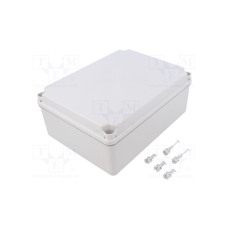 1 pcs x PCE - EL231 - Enclosure: multipurpose, X: 185mm, Y: 245mm, Z: 95mm, light grey