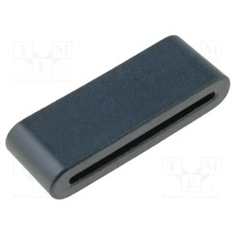 1 pcs x RICHCO - RFS2-14-13-A5 - Core: ferrite, for flat cable, 46Ω, A: 23.8mm, B: 6.3mm, C: 12.5mm