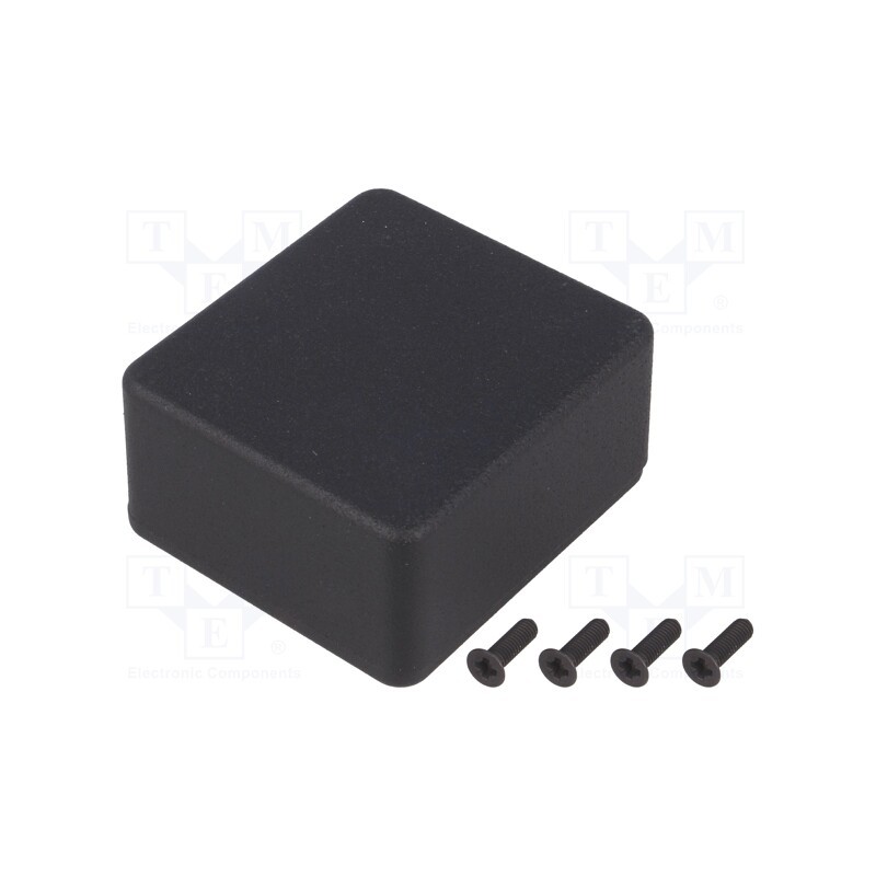 1 pcs x HAMMOND - 1550QBK - Enclosure: multipurpose, X: 55mm, Y: 60mm, Z: 30mm, 1550, aluminium