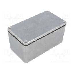 1 pcs x HAMMOND - 1550WD - Enclosure: multipurpose, X: 64mm, Y: 115mm, Z: 55mm, 1550, aluminium