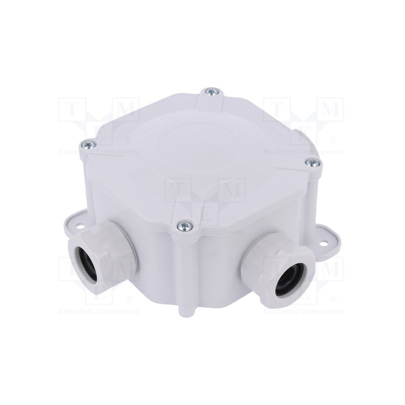 1 pcs x PAWBOL - A.0036 - Enclosure: junction box, X: 97mm, Y: 97mm, Z: 47mm, wall mount, IP67