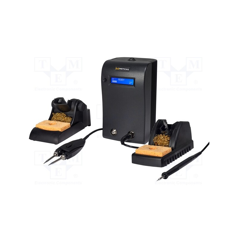 1 pcs x METCAL - MX-500SPT - Soldering station, Station power: 40W, ESD, Display: LCD, Ch: 2