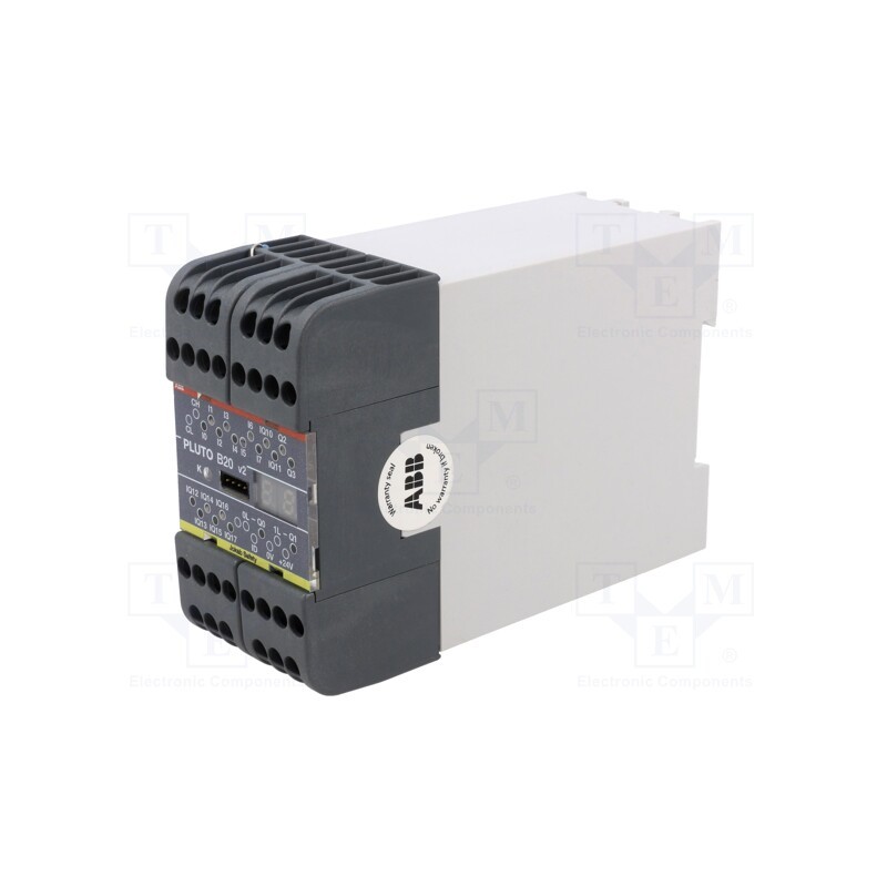 1 pcs x ABB - 2TLA020070R4600 - Module: safety relay, PLUTO, for DIN rail mounting, -10÷55°C