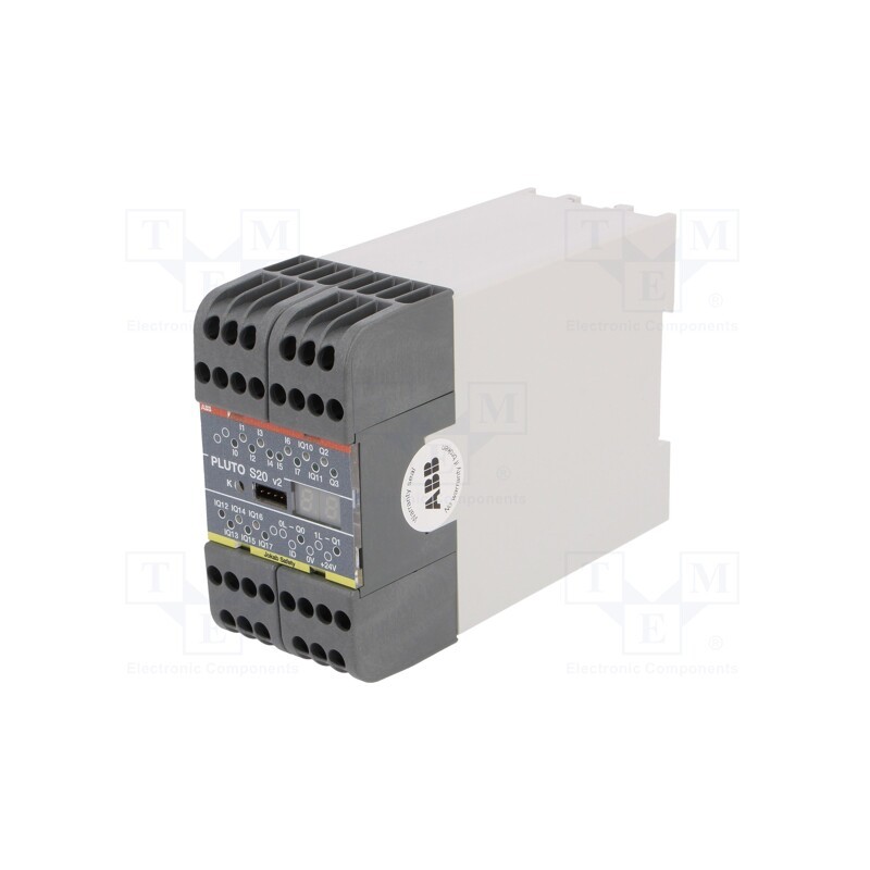 1 pcs x ABB - 2TLA020070R4700 - Module: safety relay, PLUTO, for DIN rail mounting, -10÷55°C