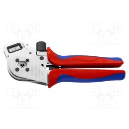 1 pcs x KNIPEX - 97 52 65 DG - Tool: for crimping, contacts for round plug connectors