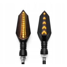 LED turn signals dynamic floating DRL stop