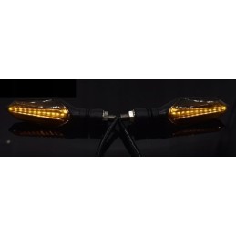 LED turn signals dynamic floating DRL stop
