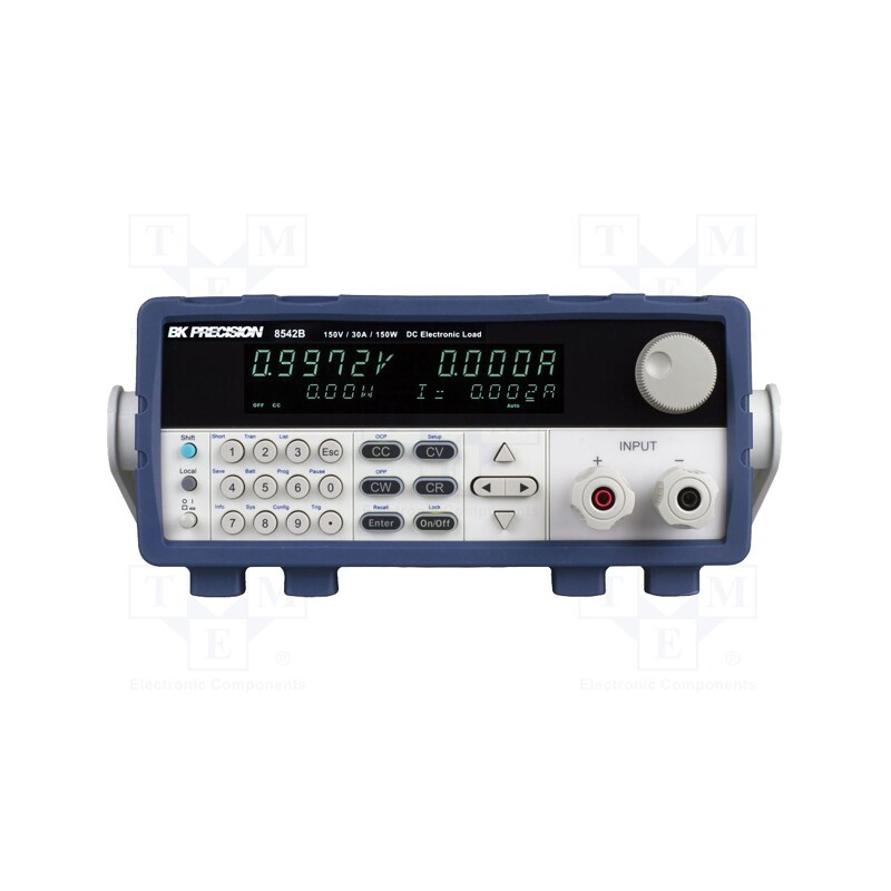 1 pcs x B&K PRECISION - BK8542B - Programmable electronic load DC, 150V, 30A, 150W, Interface: TTL