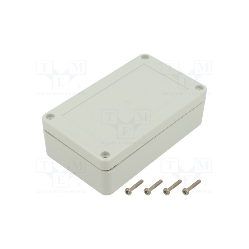 1 pcs x KRADEX - ZP125.75.37SJ TM PC - Enclosure: multipurpose, X: 75mm, Y: 125mm, Z: 37mm, ZP, light grey