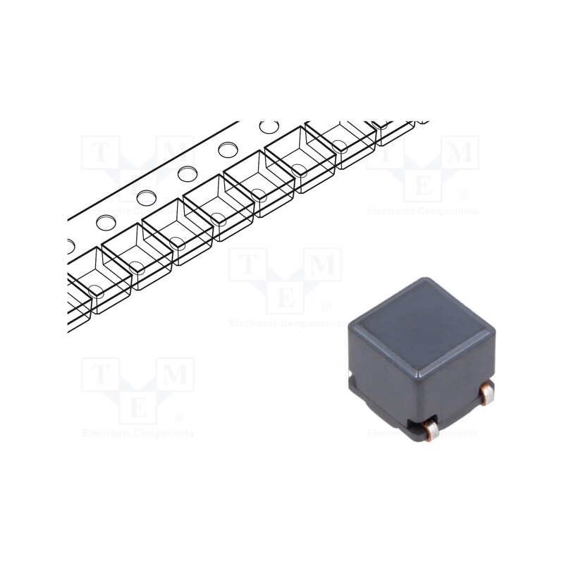 1 pcs x MURATA - PLT5BPH5013R1SNL - 3.1A, R: 22.1mΩ, SMD, 80VDC, Z: 500Ω, 10MHz, 5x5x5mm, Inductor: wire