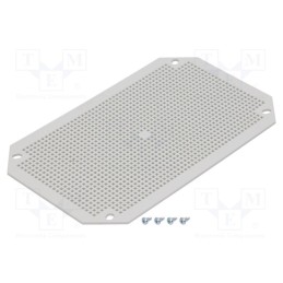 1 pcs x FIBOX - NEO MPI 3222 - Mounting plate, plastic, perforated