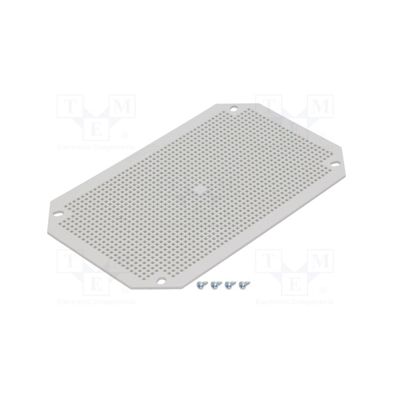 1 pcs x FIBOX - NEO MPI 3222 - Mounting plate, plastic, perforated