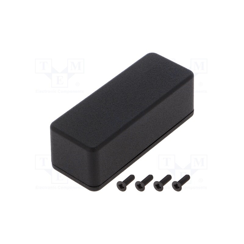 1 pcs x HAMMOND - 1550ABK - Enclosure: multipurpose, X: 35mm, Y: 89mm, Z: 30mm, 1550, aluminium
