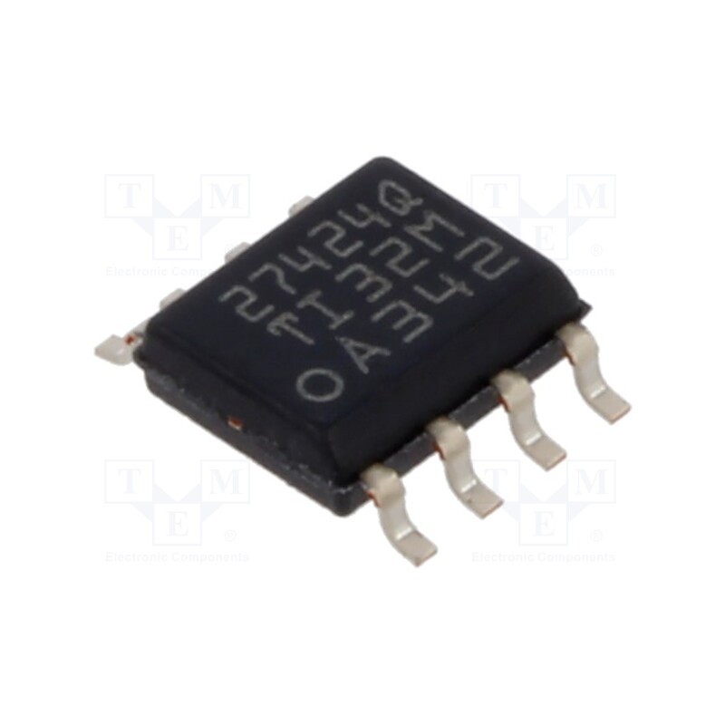 1 pcs x TEXAS INSTRUMENTS - UCC27424QDRQ1 - IC: driver, MOSFET half-bridge, low-side,gate driver, SO8, -4÷4A