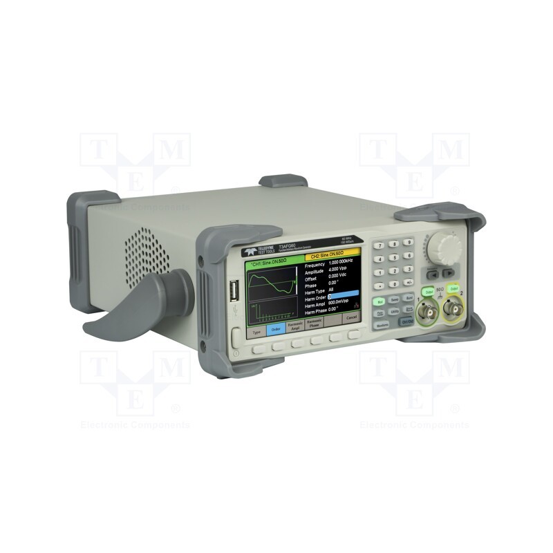 1 pcs x TELEDYNE LECROY - T3AFG30 - Generator: arbitrary, function, 30MHz, LCD TFT 4,3', Ch: 2