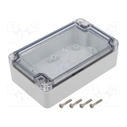 1 pcs x KRADEX - ZP125.75.37SJP TM PC - Enclosure: multipurpose, X: 75mm, Y: 125mm, Z: 37mm, ZP, light grey