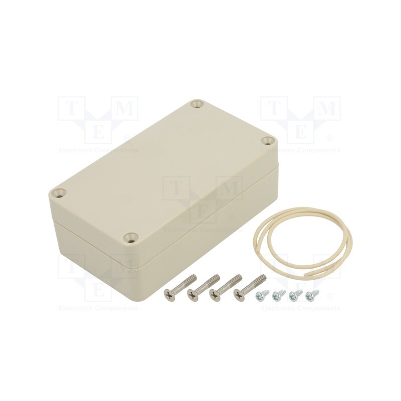 1 pcs x HAMMOND - RZ0304 - Enclosure: multipurpose, X: 65mm, Y: 115mm, Z: 40mm, Ritec, ABS, beige
