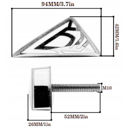2in1 floating LED turn signal brake light
