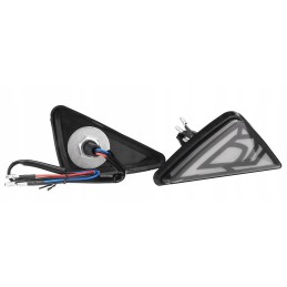 2in1 floating LED turn signal brake light