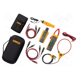 1 set x FLUKE - FLK-393-IRR-PVLEAD - Meter: multifunction, digital,pincers type, Øcable: 34mm, LCD